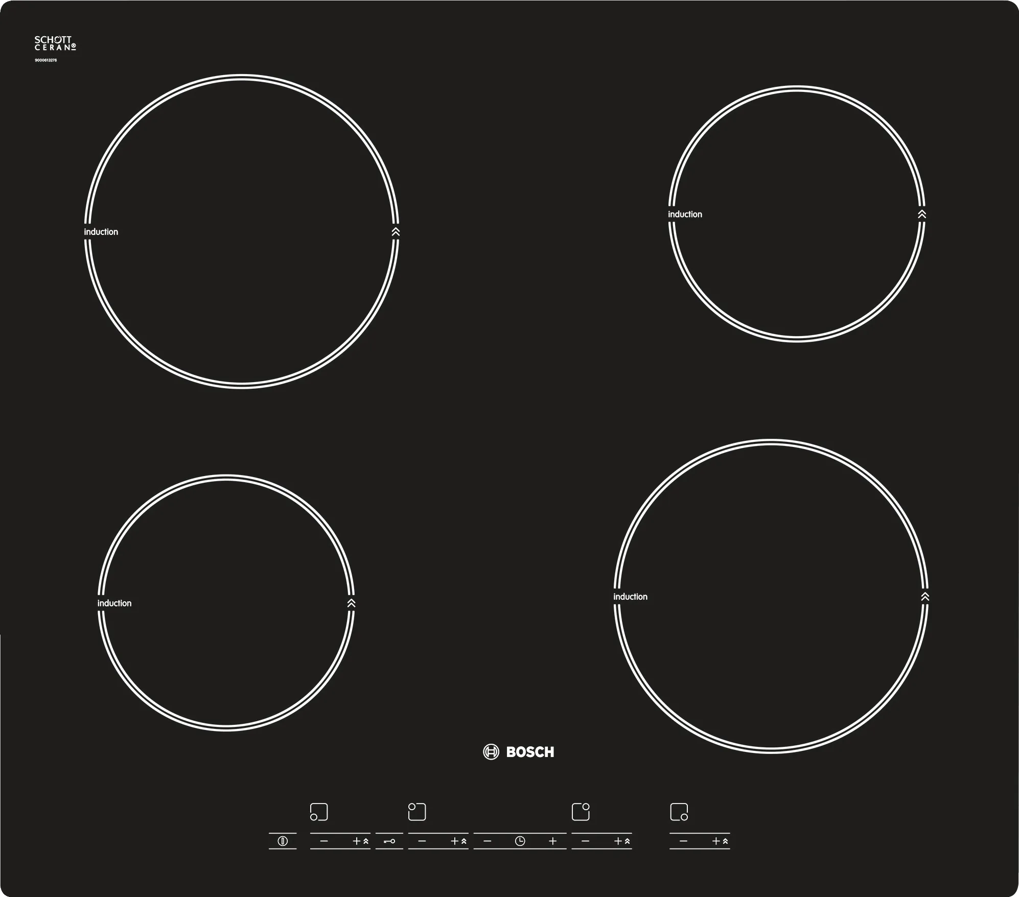 Pia611t16e صفحه برقی بوش