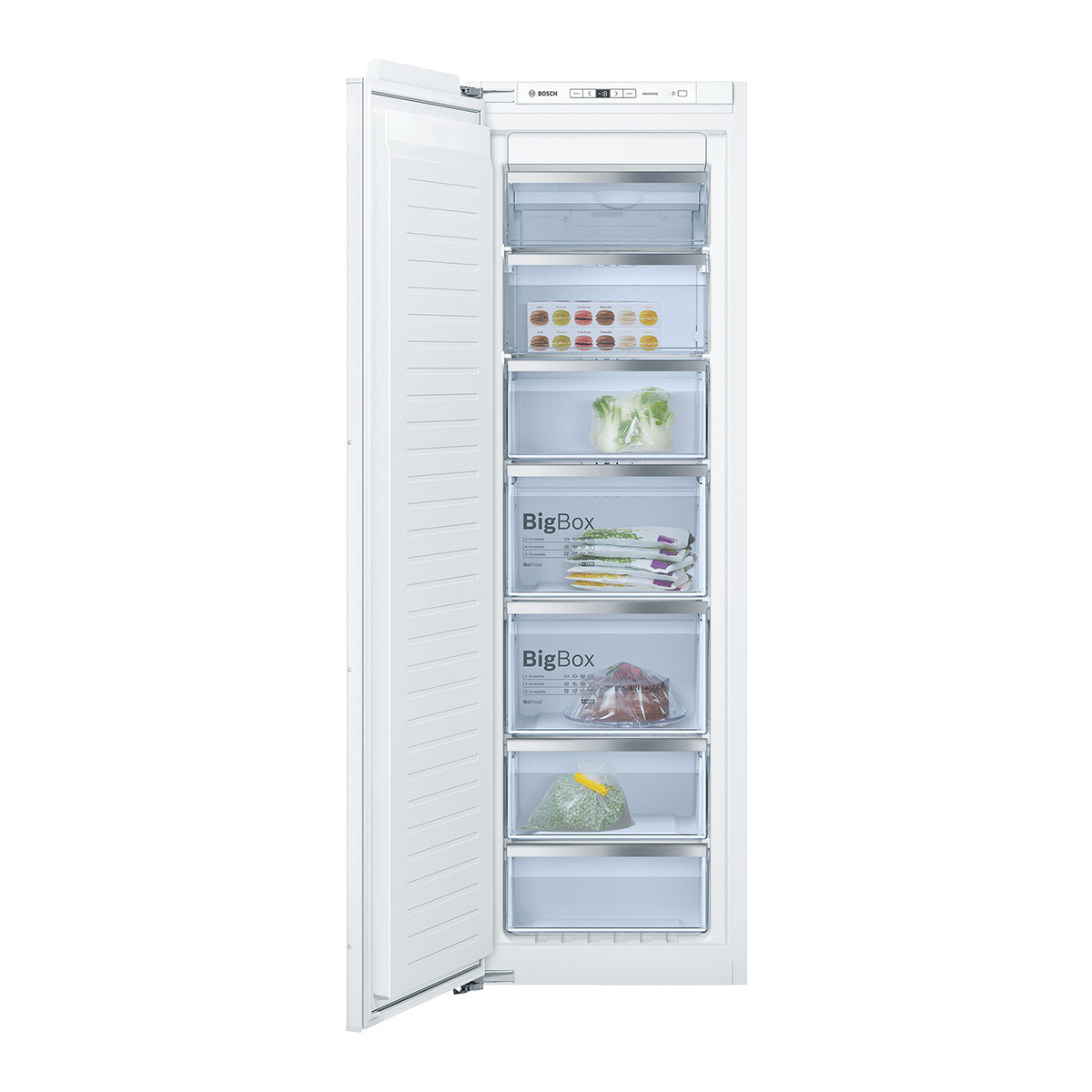 یخچال و فریزر دوقلو تو کار بوش مدل KIR81AF30 – GIN81AE30