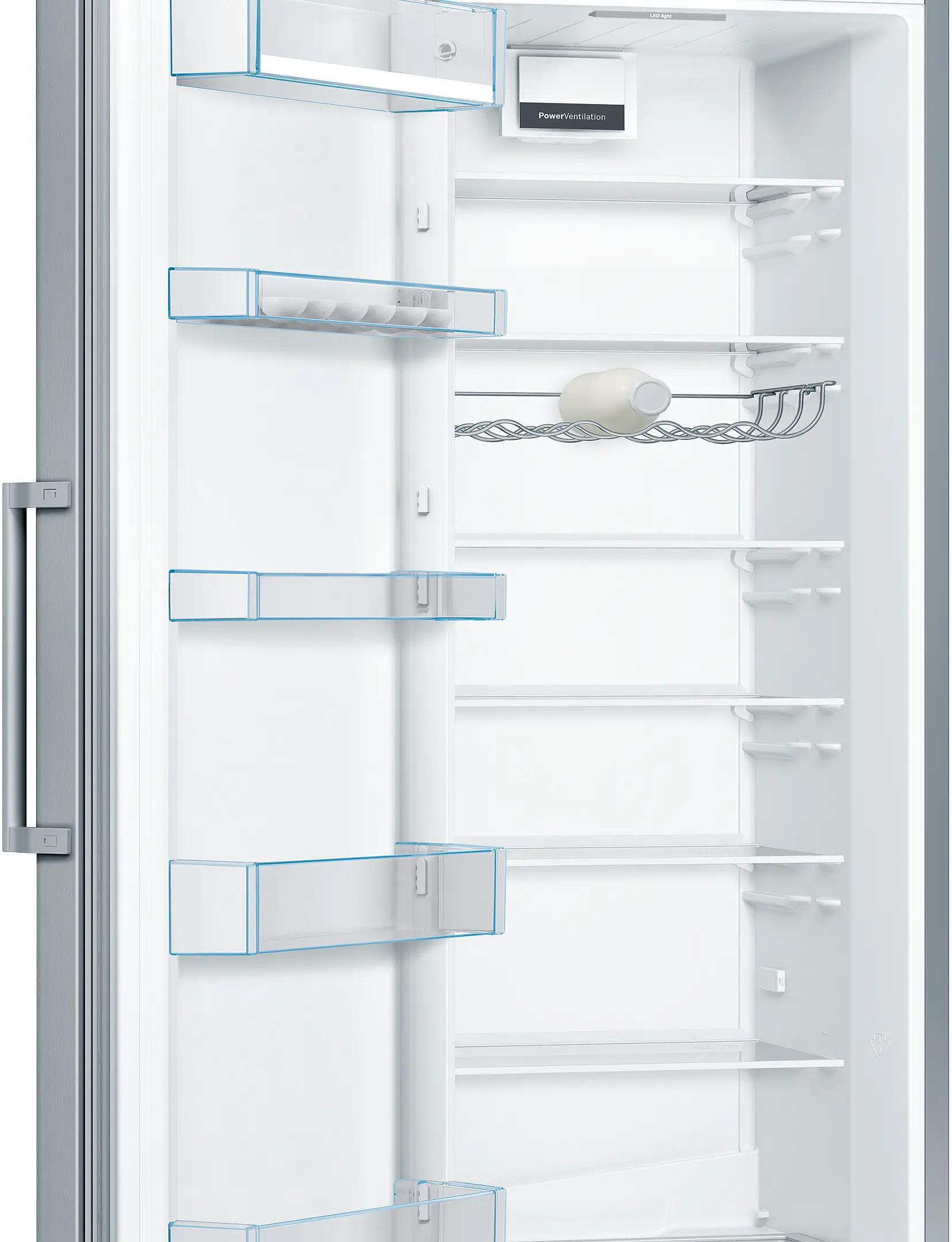 یخچال و فریزر دوقلو بوش سری ۴ مدل KSV36VL30 + GSN36VL30